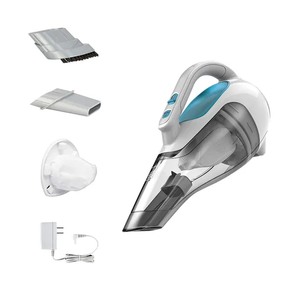 BLACK+DECKER dustbuster Cordless Handheld Vacuum, Flexi Blue/Grey/White (HHVI315JO42) - 