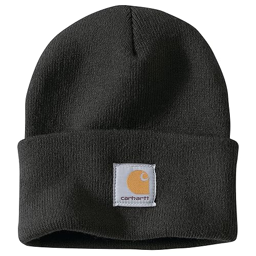 Carhartt Men's Knit Cuffed Beanie - One Size - Black