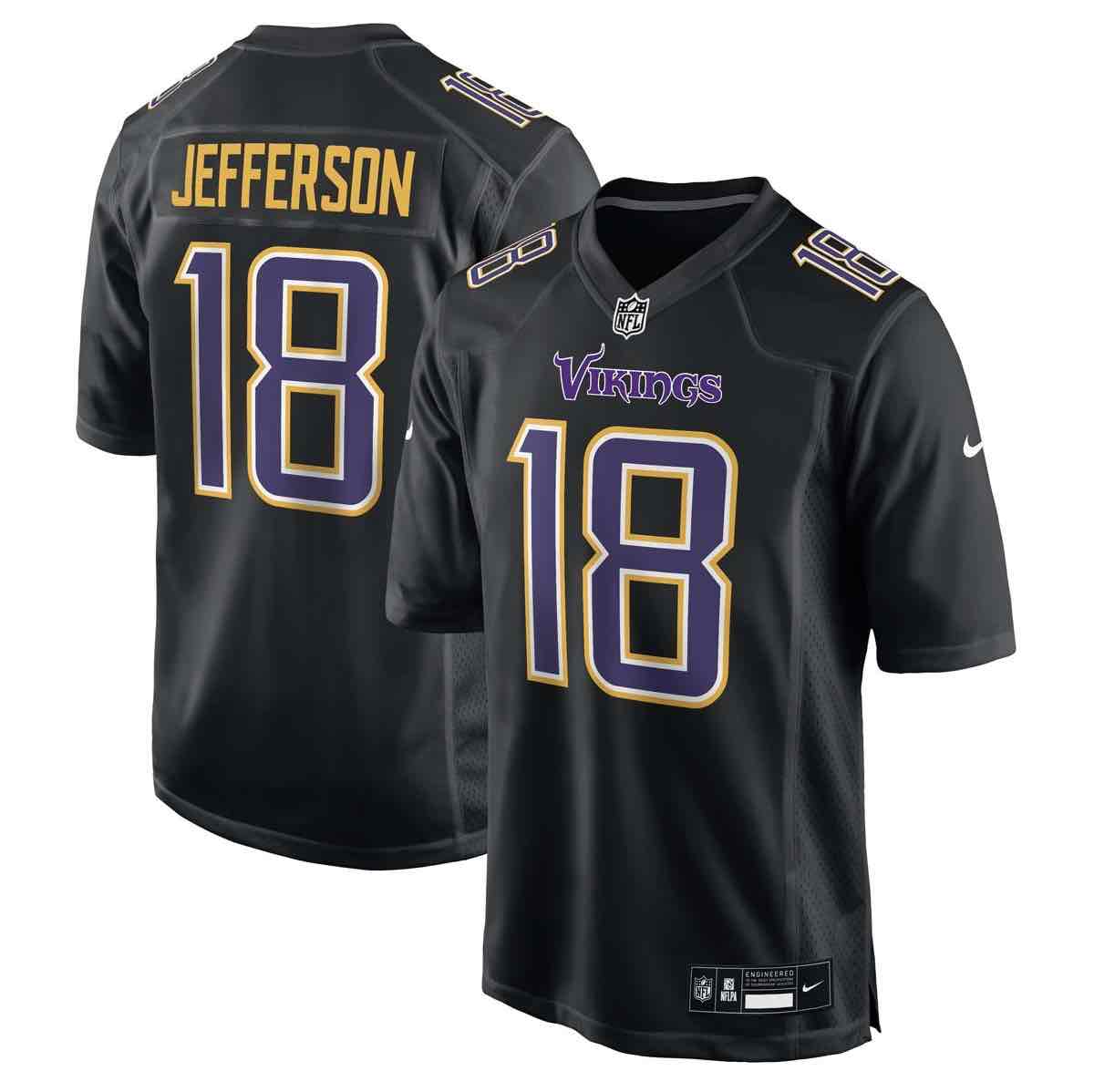 Nike Minnesota Vikings Justin Jefferson #18 Chase Jersey