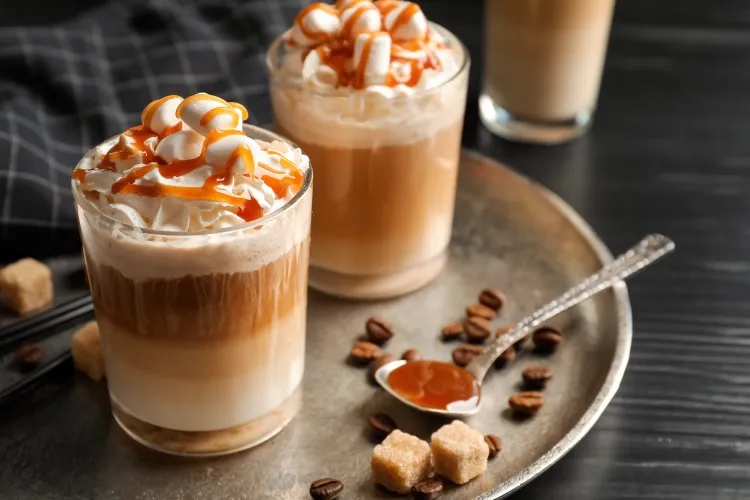 For Coffee Latte Macchiato caramel