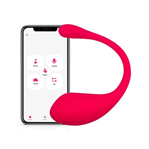 Smart Pelvic Floor Muscles Trainer Workout Equipment for Women with APP (Red) - Red