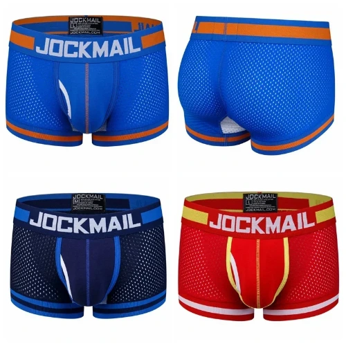 JOCKMAIL Orange Blue Briefs - AliExpress 200574005