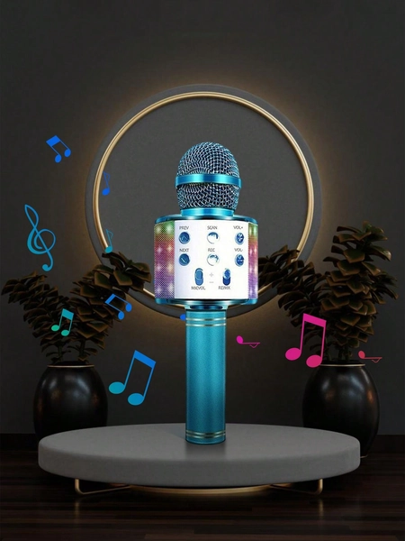 Microfono Altoparlante Portatile Wireless Karaoke Professionale Per Casa, Microfono Wireless Portatile Per Karaoke A Mano Ktv