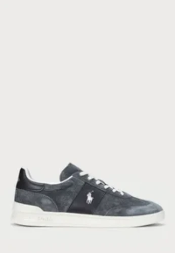 HERITAGE AERA SUEDE SNEAKER - Sneakers low - grey/black