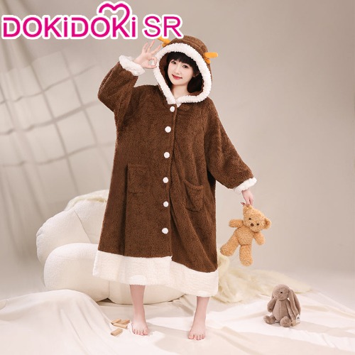 【Ready For Ship】DokiDoki-SR Game Genshin Impact Cosplay Tighnari / Scaramouche Venti / Zhongli Cosplay Costume Dojin Winter Sleepwear Pajamas Zhong Li | Zhongli-S-Ready For Ship