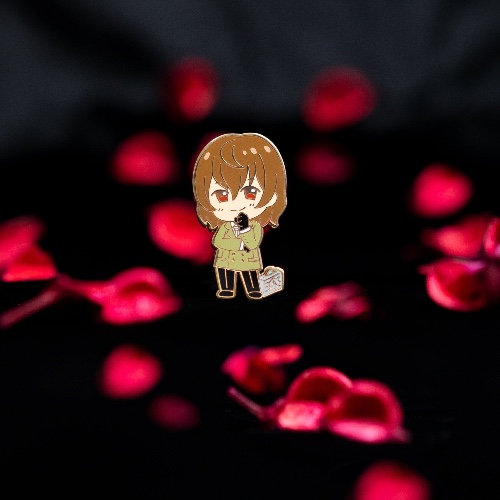 Persona 5 Goro Akechi "The Crow" Hard Enamel Pin - [A Grade] / Simple Rubber Back