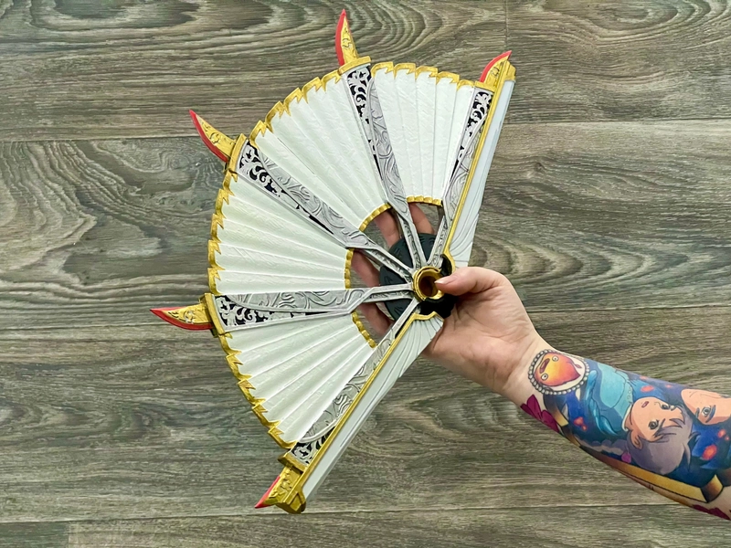 Loba's Heirloom Garra de Alanza War Fan Battle Royale 3D Printed Prop Toy Fan Art Decor