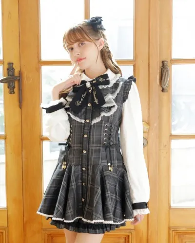 LIZ LISA Ruffle Ribbon Set-up 