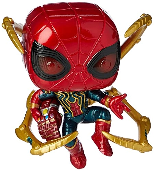 Funko Pop! Marvel: Avengers Endgame - Iron Spider with Nano Gauntlet, Multicolor (45138)