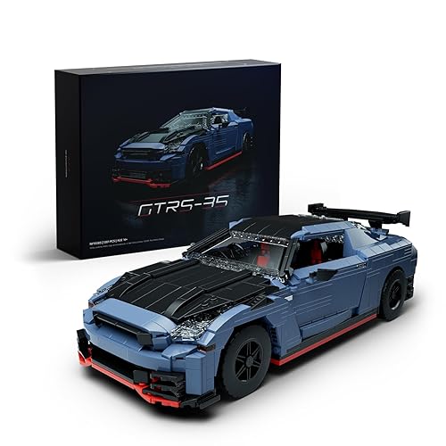Nifeliz GTRS-35 Sports Car Building Set, 1:14 Scale Collectible Model Set for Display, Gift for Adult Car Enthusiasts (1281PCS, NF10285)