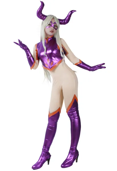 My Hero Academia Mount Mt Lady Bodysuit Jumpsuit Cosplay Costume