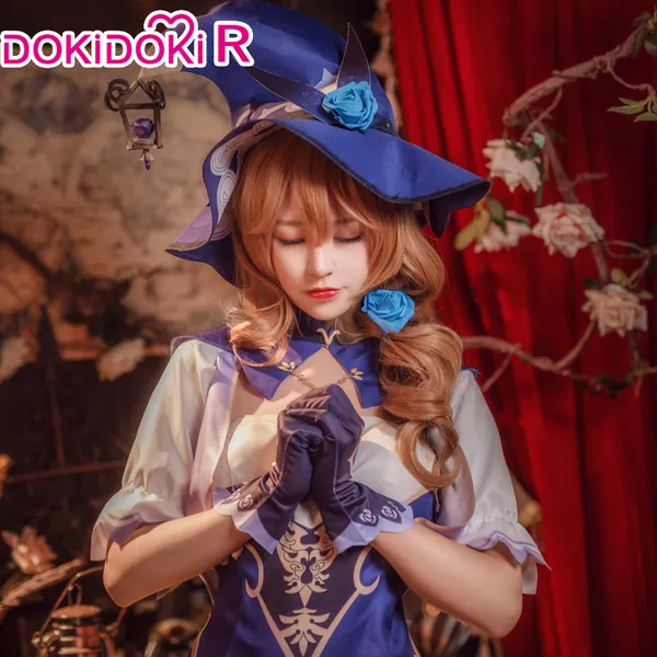 Genshin Impact Cosplay Lisa Costume Women | XS