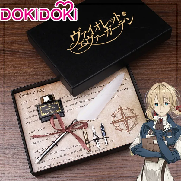 DokiDoki Anime Violet Evergarden Cosplay Vintage Quill Pen Accessory