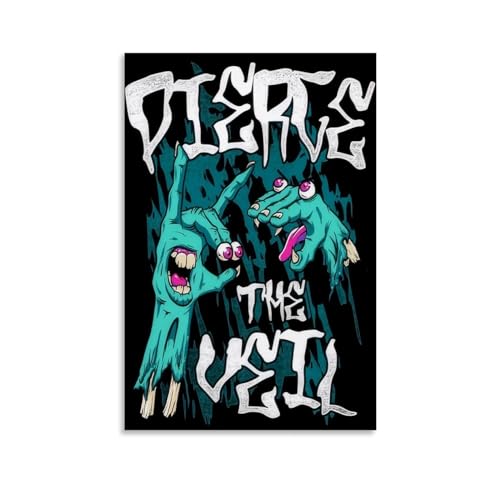 Anime Pierce Art The Veil Poster Wall Art Hanging Decor for Modern Family Corridor Posters 12x18inch(30x45cm) - 12x18inch(30x45cm) - Unframe-style