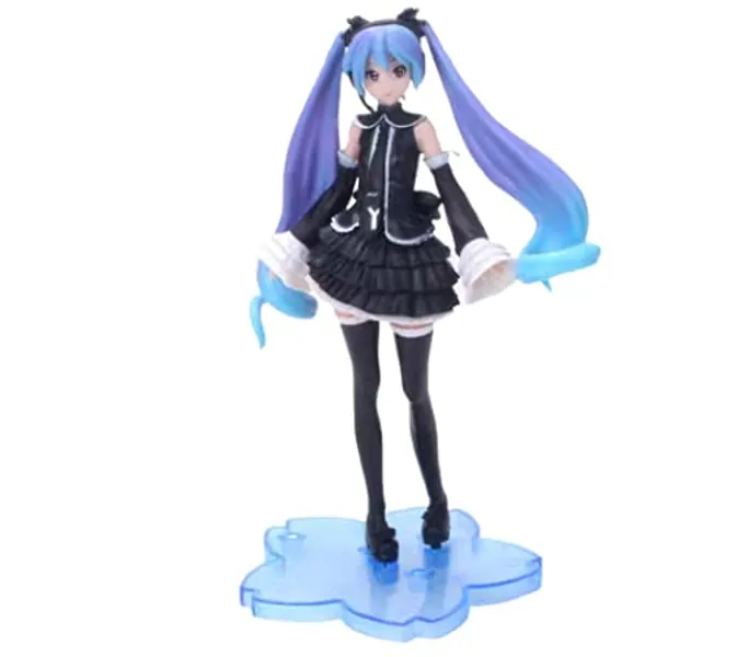 New Anime Ghost Miku PVC Action Girls Model Collecting Gifts for Girls Dress - 