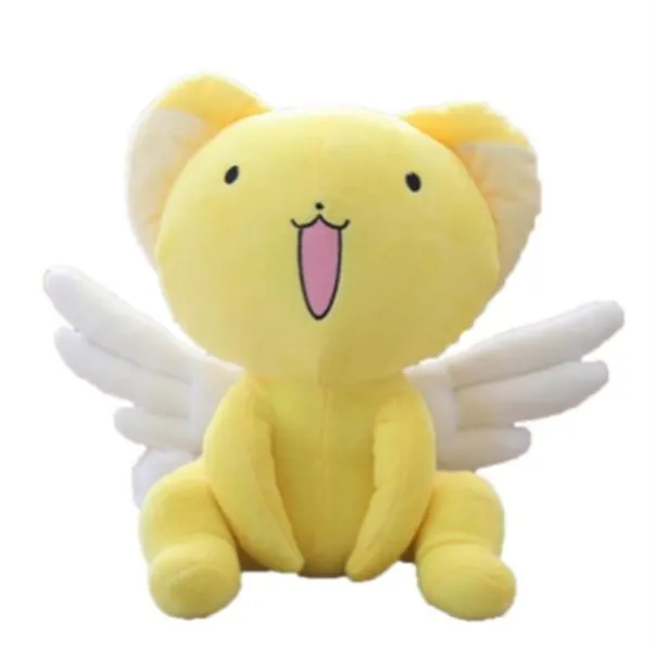 foefaik Anime Cardcaptor Sakura Plush Pillow, Cerberus Stuffed Cushion Plushie Doll Toys