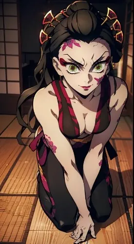 Daki wig Demon Slayer