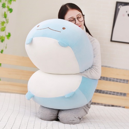 5.5US $ 15% OFF|30/60cm Cute Corner Bio Pillow Japanese Animation Sumikko Gurashi Plush Toy Stuffed Soft Valentine Gift For Baby Girl - Movies & Tv - AliExpress
