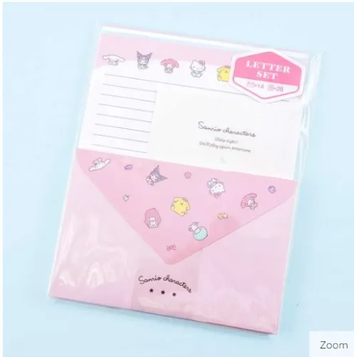 Sanrio Characters Letter Set