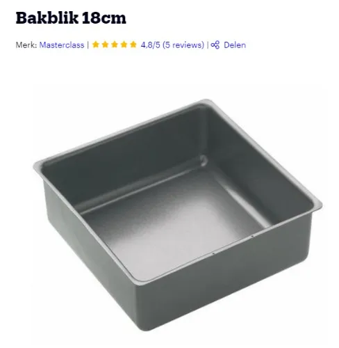 Baking tray