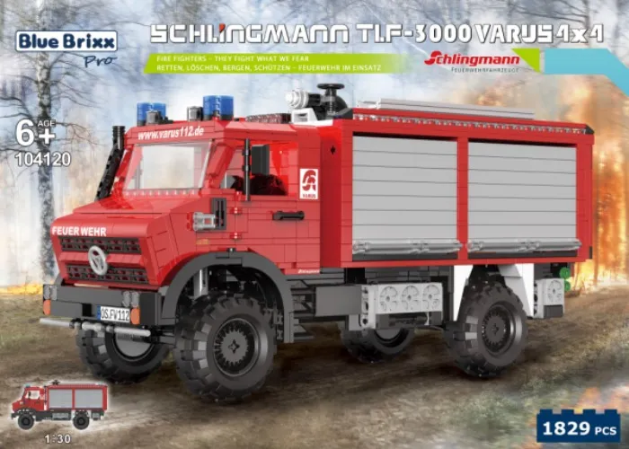 BlueBrixx - Specials - 104120 - Schlingmann TLF-3000 VARUS 4X4