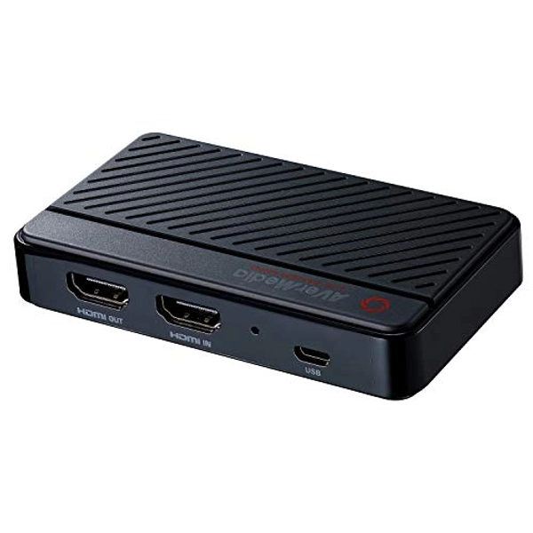 AVerMedia Live Gamer MINI GC311, 1080p60 Full-HD-Passthrough, USB 2.0-Game-Capture-Karte, Hardware-Encoder, Plug &amp; Play, für Anfänger, Switch, PS4, Xbox, iPhone, iPad