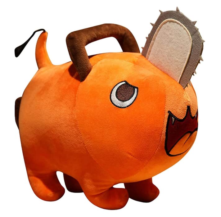 Anime Plushie Janpanese Animation Pochita Plush Doll Toy Cute Cartoon Stuffed Figure Toy 10/16inch Available (25cm/10inch) - 25cm/10inch