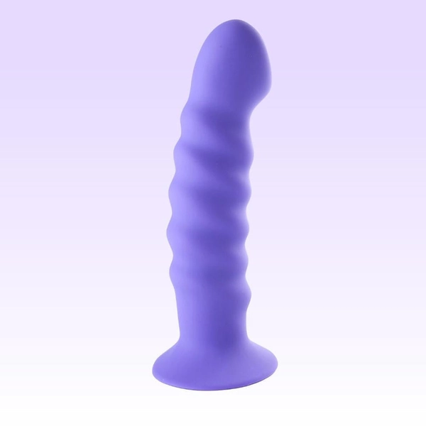 Maia 'Kendall' 8' Silicone Dildo - Neon Purple