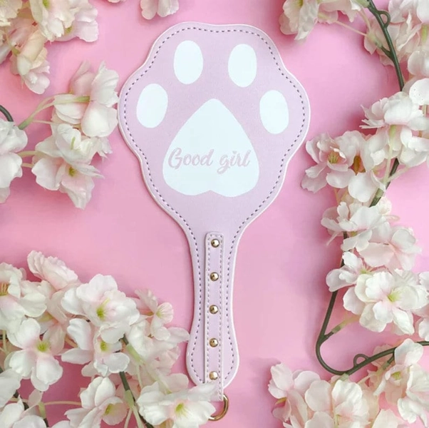 Pink Paw Good Girl Paddle