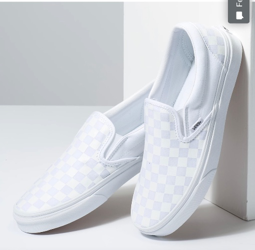 Checkerboard Slip-On Shoe