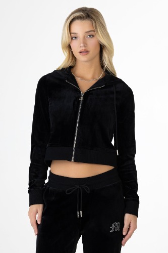 Ex Txt Velour Jacket | M / Black