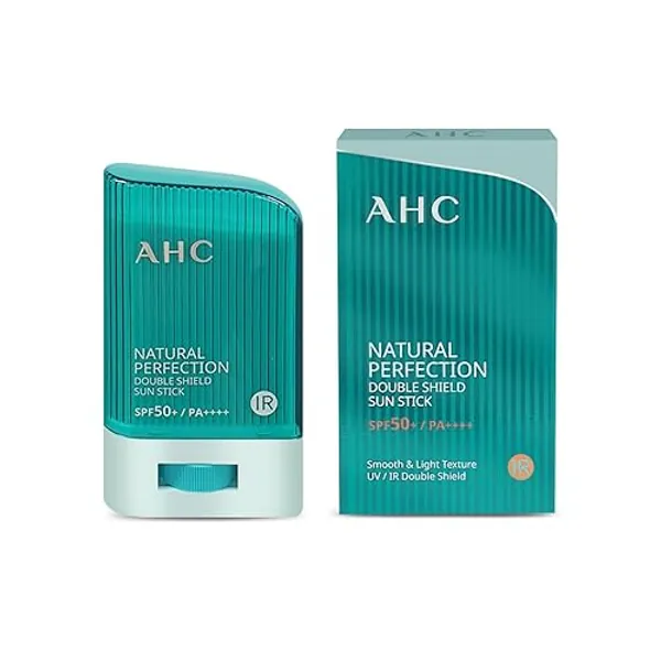 AHC Natural Perfection Double Shield Sun Stick 22g SPF50+ PA++++ - SPF 50 - 1 Count (Pack of 1)