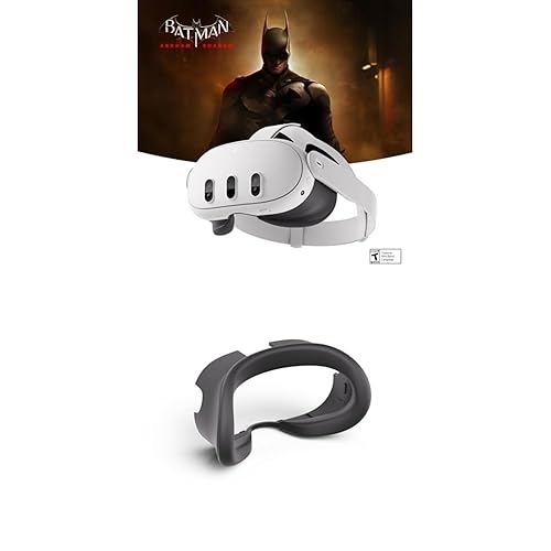 Quest 3 512GB + Silicone Facial Interface - 512GB - Black Interface Bundle