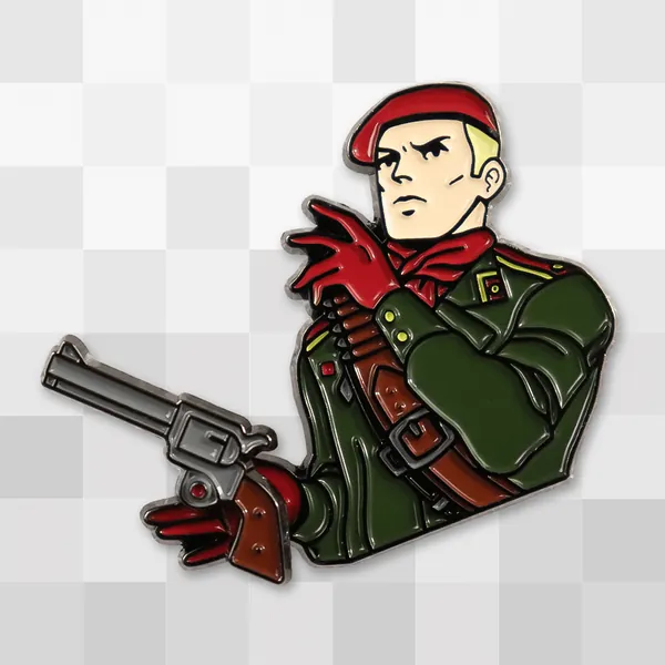 Revolving Ocelot Pin