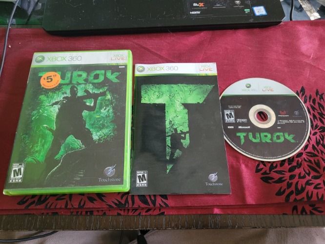 Turok (Microsoft Xbox 360, 2008) Complete CIB A
