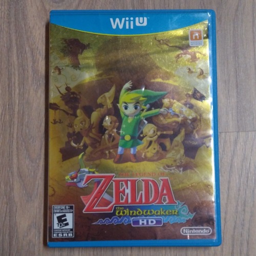 The Legend of Zelda: The Wind Waker HD - Gold Cover - Wii U - CIB - TESTED WORKS