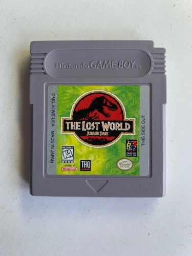 Jurassic Park The Lost World GameBoy Nintendo Game Boy