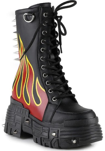 MTF [Black] | PLATFORM BOOTS - US 8.5 [WOMENS]