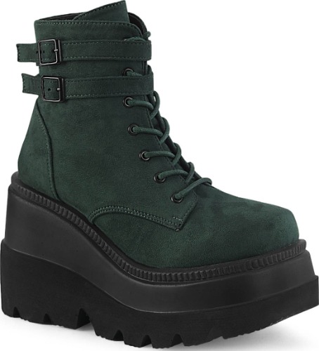 SHAKER-52 [Emerald] | PLATFORM BOOTS [IN STOCK]** - US 9 [WOMENS]
