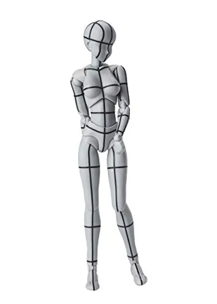 TAMASHII NATIONS Body Chan -Wireframe-(Gray Color Ver.) -, Bandai Spirits S.H.Figuarts