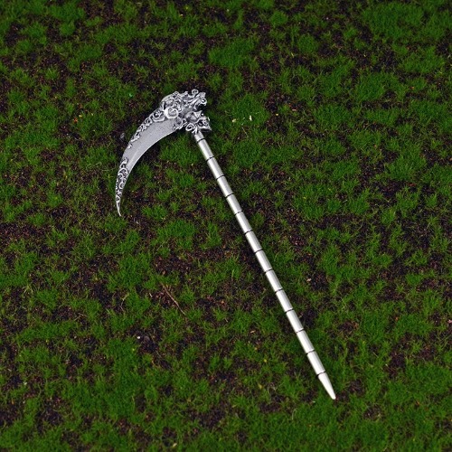 Enchanted Hair Pins | Gothic Scythe