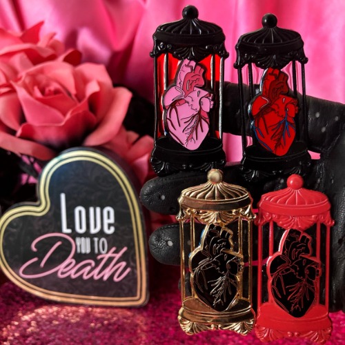 Human Heart Specimen Enamel Pin