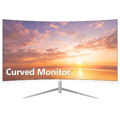 Z-Edge 27-inch Curved Gaming Monitor, Full HD 1080P 1920x1080 LED Backlight Monitor, with 75Hz Refresh Rate and Eye-Care Technology, 178° Wide View Angle, Built-in Speakers, VGA+HDMI - 
