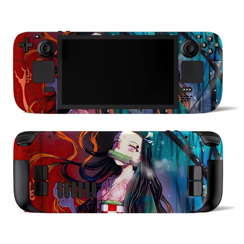 Classic Photo Sword Anime Evil Protective Skin Decal for Steam Deck - 