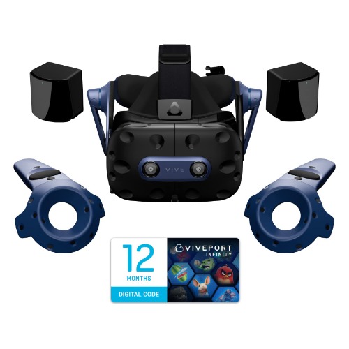 HTC VIVE Pro 2 Virtual Reality System + 12 month Viveport subscription - Full System