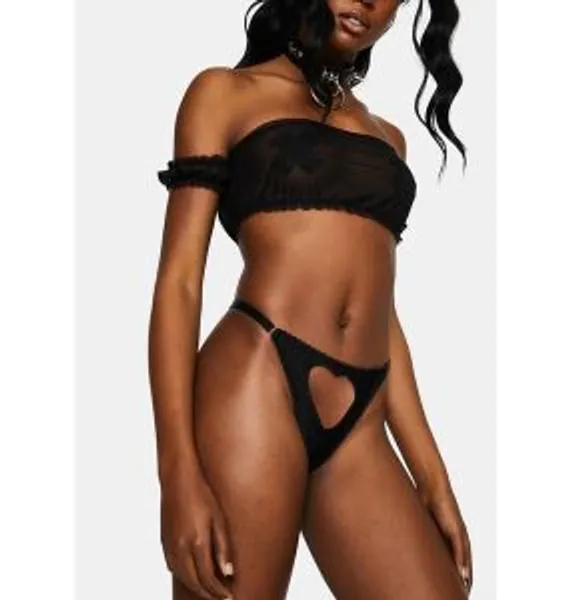 Heart Cutout Panty
