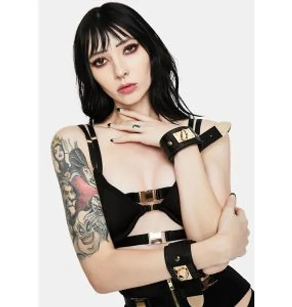 Tied Down Buckle Cuff Bracelets