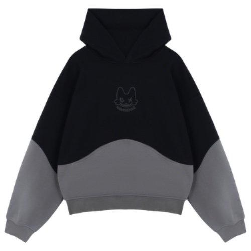 WAVE HOODIE | Black / L