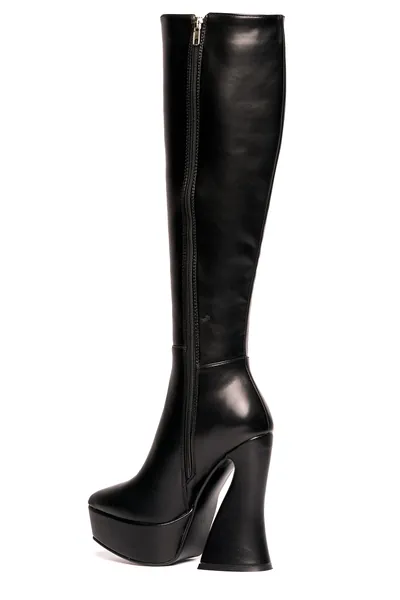 LAMODA Money Moves, Knee High Boot Mujer