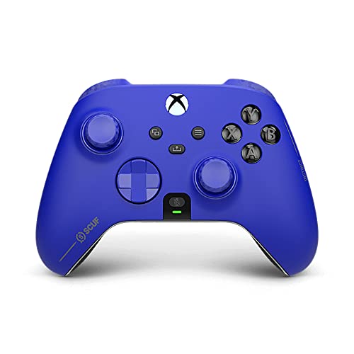 SCUF Instinct Pro Manette Sans Fil Performance pour Xbox Series X|S, Xbox One, PC et Mobile - Bleu - Bleu